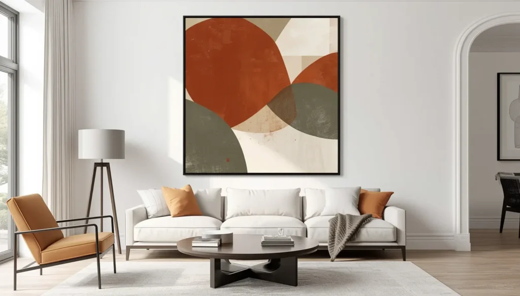 geometric wall art modern home decor ideas