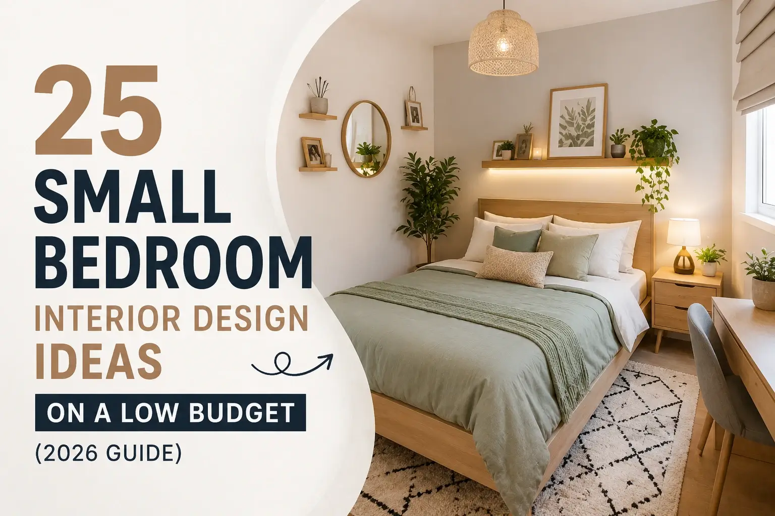 Small Bedroom Interior Design Ideas on a Low Budget (2026)