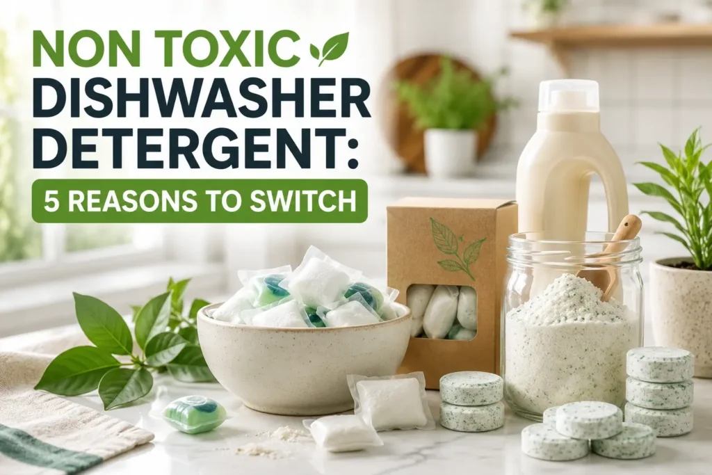 non toxic dishwasher detergent best options 2026