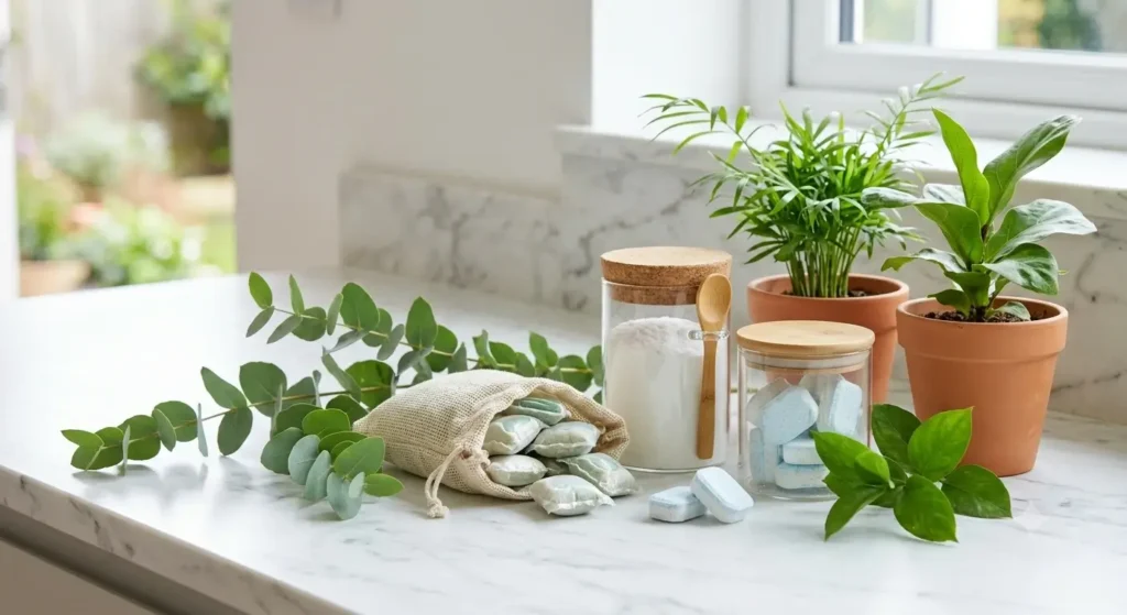 : eco friendly dishwasher detergent environmental benefits biodegradable