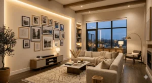 gallery wall large wall decor ideas living room