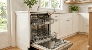 how to clean a dishwasher