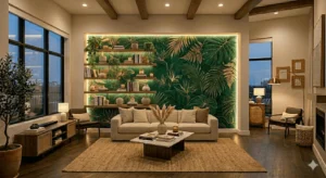 floating shelves functional large wall decor